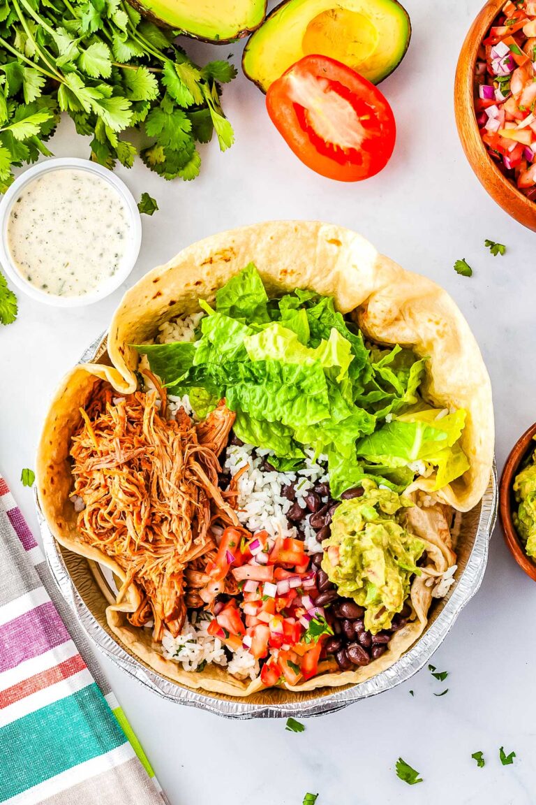 Cafe Rio Salad - The Cozy Fork