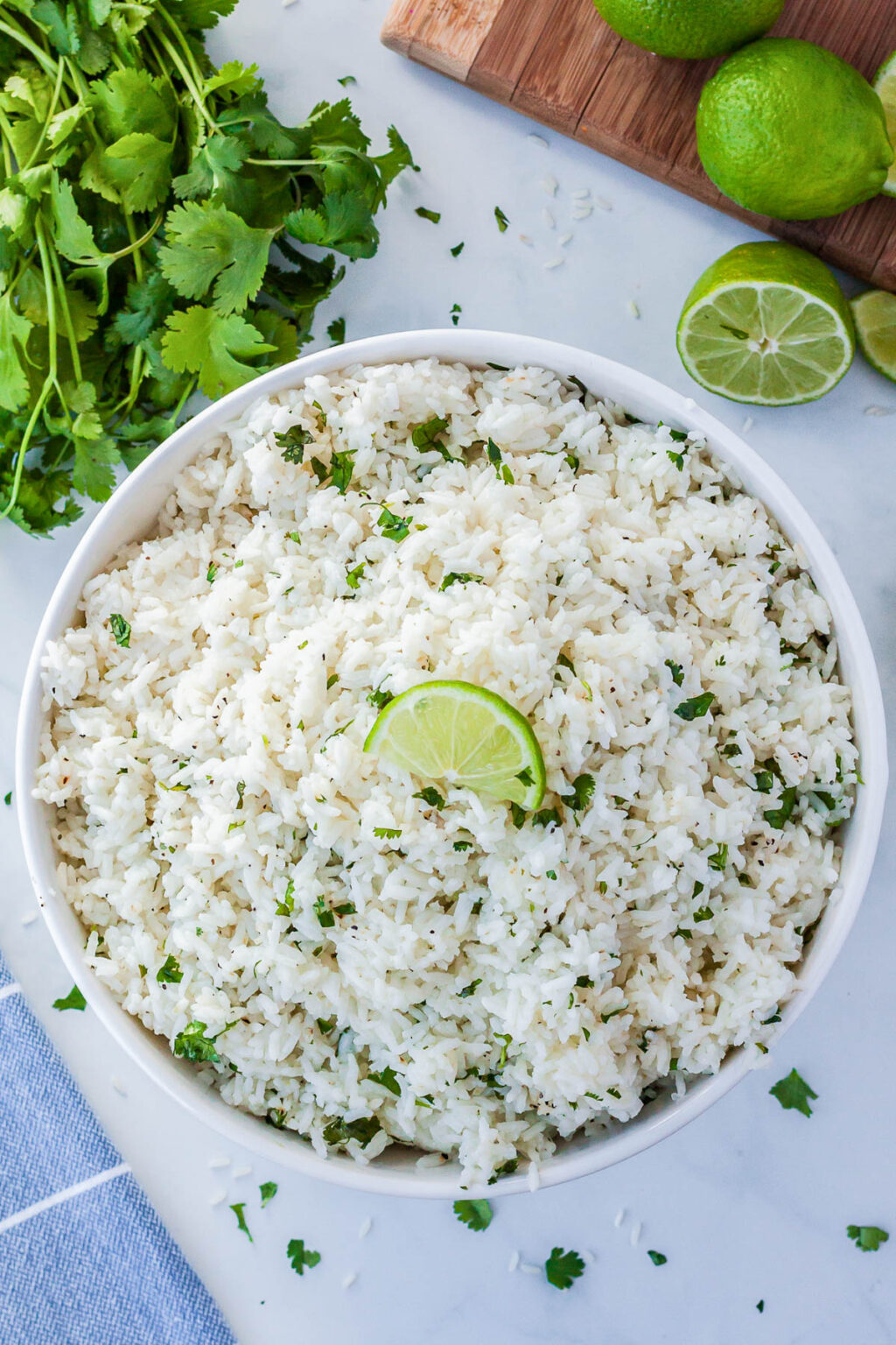 Del Rio Rice Cafe Rio Cilantro Lime Rice Recipe (Copycat) - The Cozy Fork
