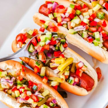 Pickle Rio Cafe Rio Copycat Pico de Gallo Recipe - The Cozy Fork