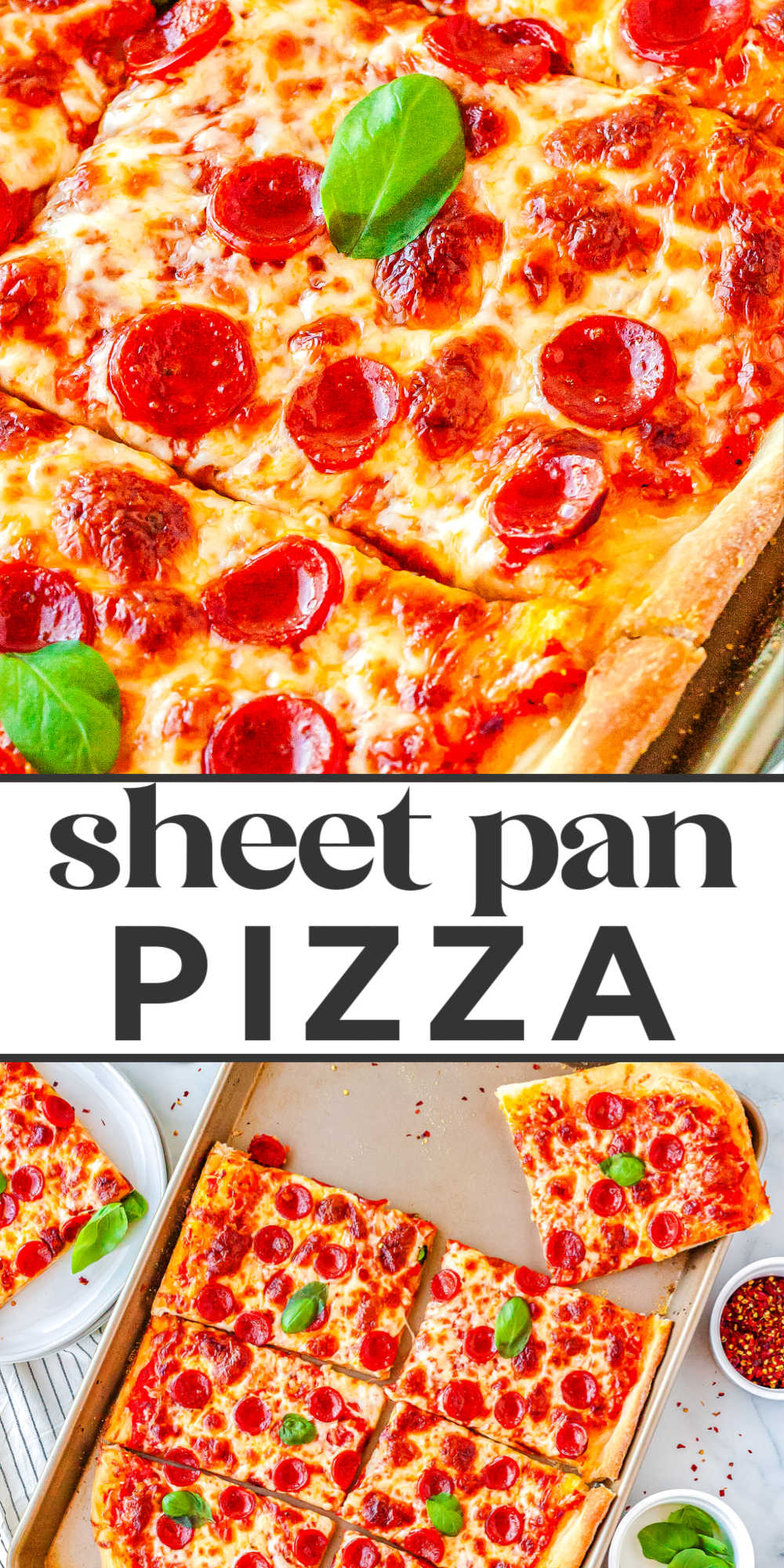 The Best Sheet Pan Pizza Recipe (With Step By Step Photos) - The Cozy Fork